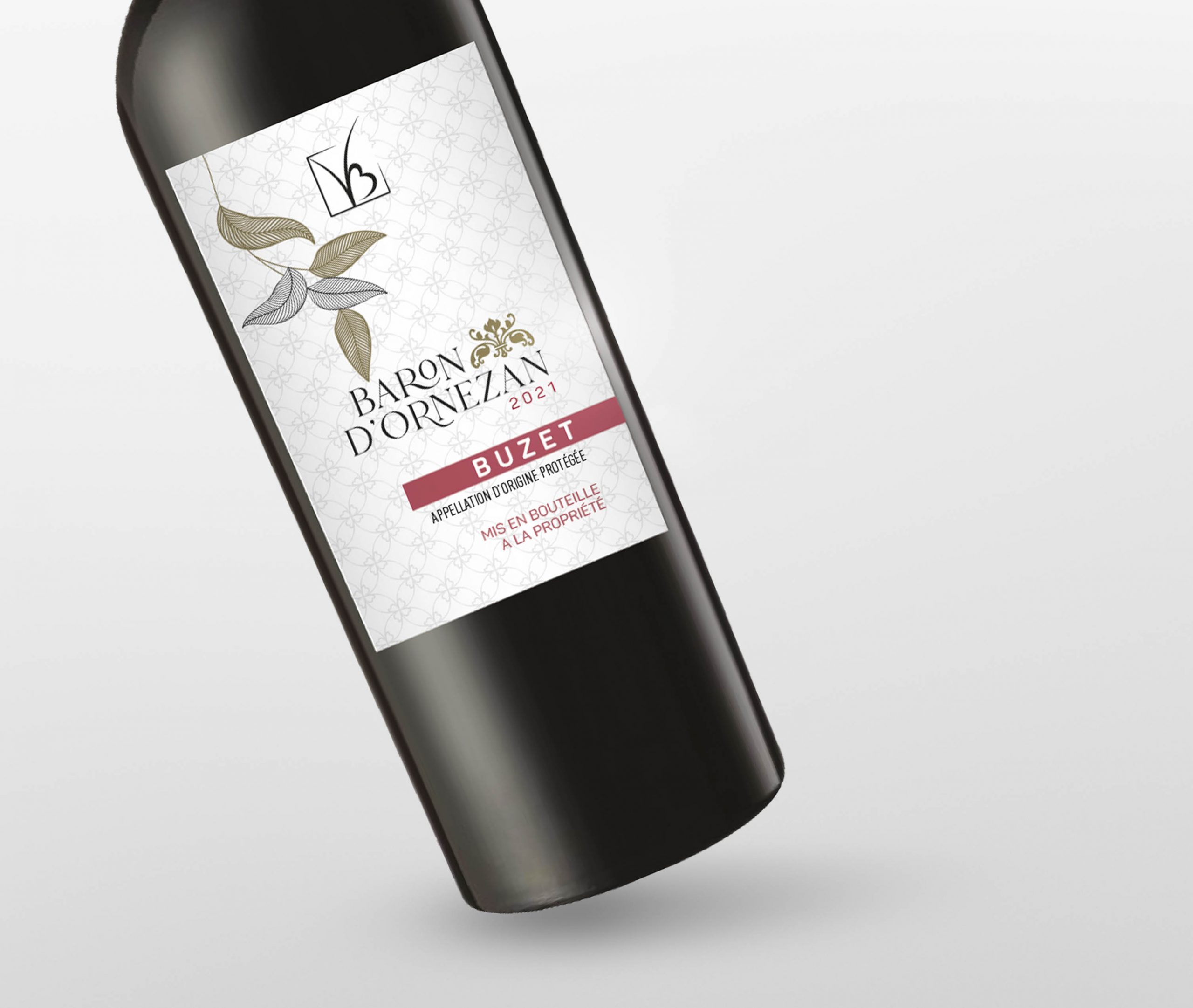 Wine label Baron d'Ornezan